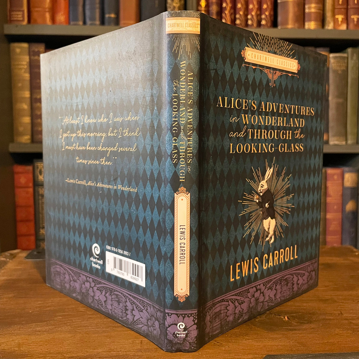 Alice’s Adventures in Wonderland and Through the Looking Glass, Collectible Hardcover Classic with Dust Jacket
