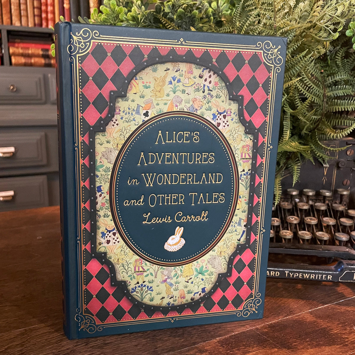 Alice’s Adventures in Wonderland and Other Tales, Collectible Hardcover Classic with Ribbon Marker