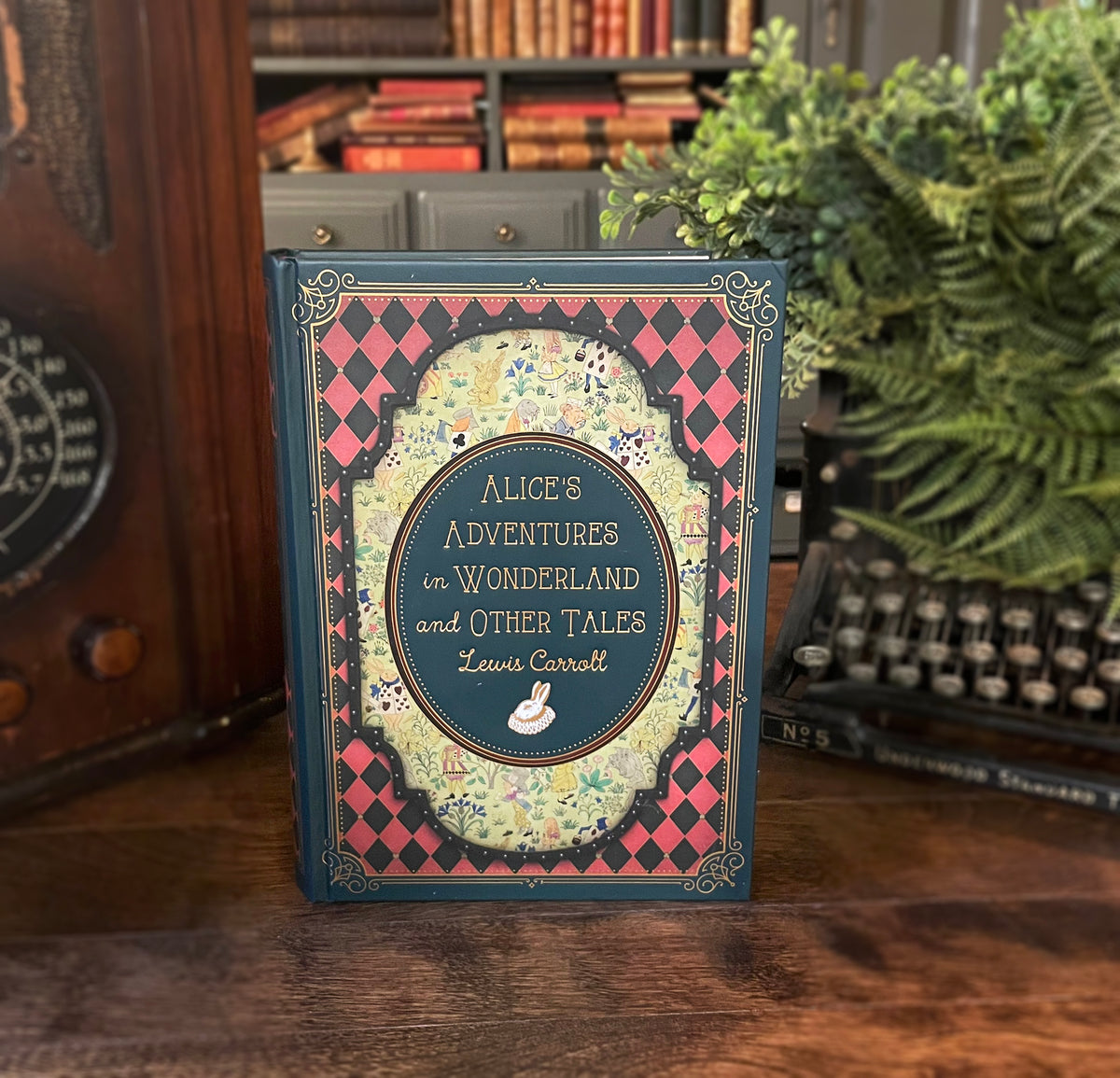 Alice’s Adventures in Wonderland and Other Tales, Collectible Hardcover Classic with Ribbon Marker