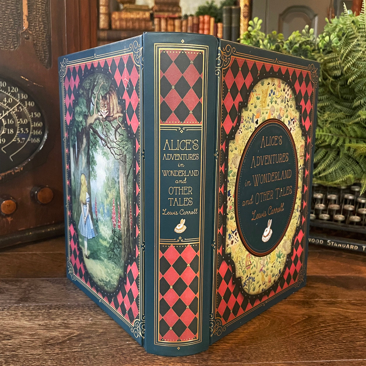Alice’s Adventures in Wonderland and Other Tales, Collectible Hardcover Classic with Ribbon Marker