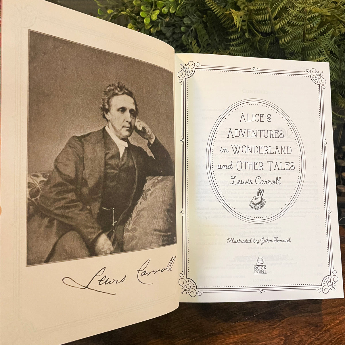 Alice’s Adventures in Wonderland and Other Tales, Collectible Hardcover Classic with Ribbon Marker