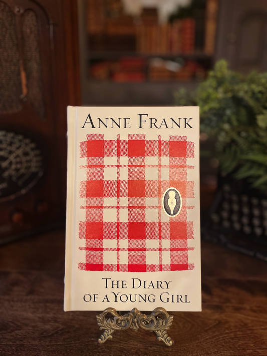 Anne Frank: The Diary of a Young Girl, Collectible Hardcover Classic, Bonded Leather with Gilded Pages and Ribbon Marker