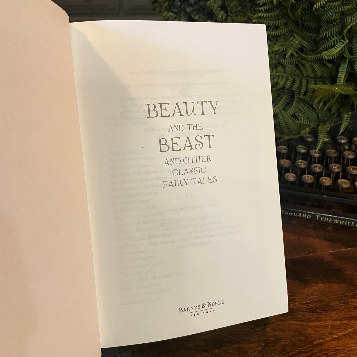Beauty and the Beast and Other Classic Fairy Tales, Barnes & Noble, 2016