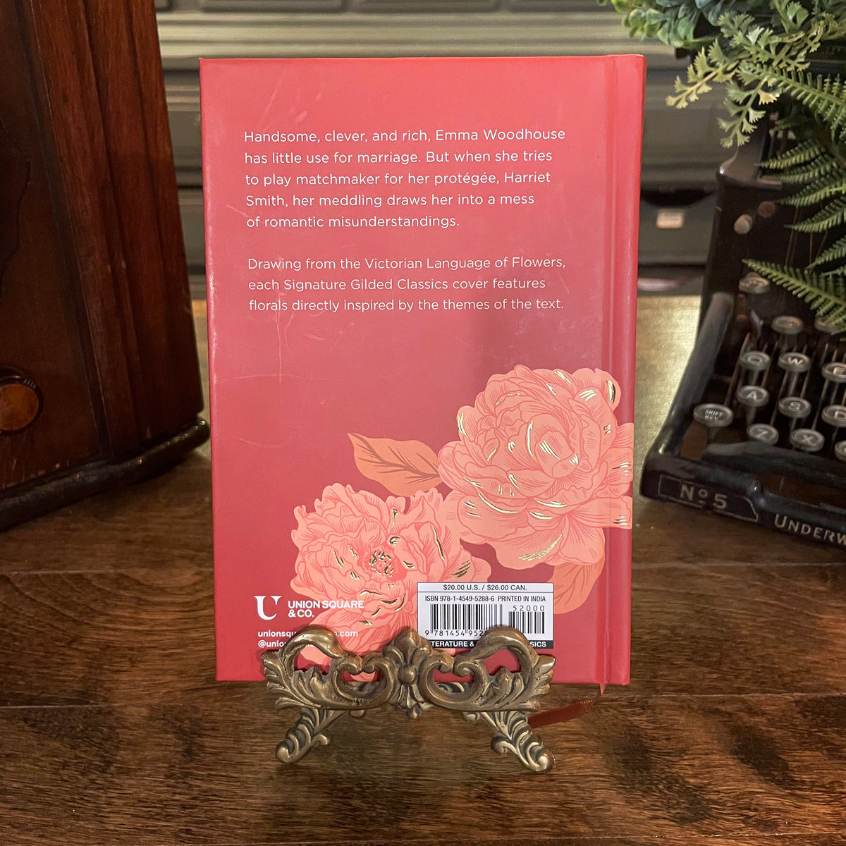 Emma, Collectible Hardcover Classic, Gilded Pages, and Ribbon Marker