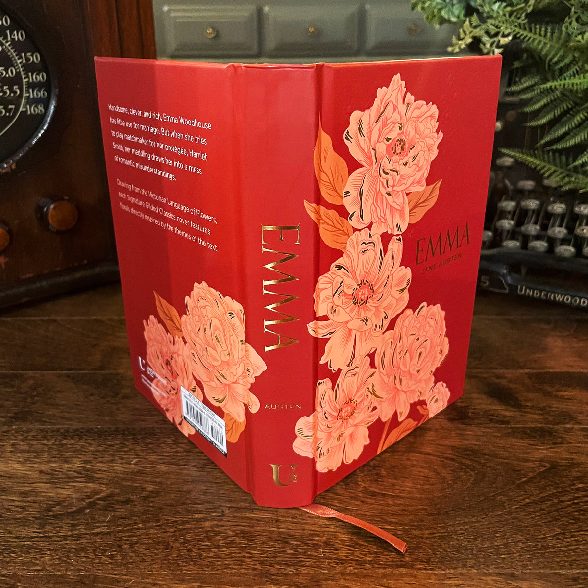 Emma, Collectible Hardcover Classic, Gilded Pages, and Ribbon Marker