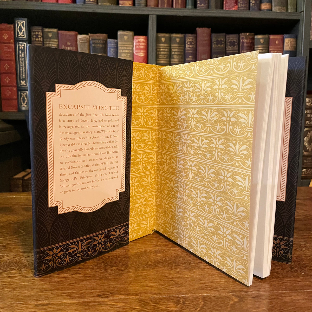 The Great Gatsby, Collectible Hardcover Classic with Dust Jacket