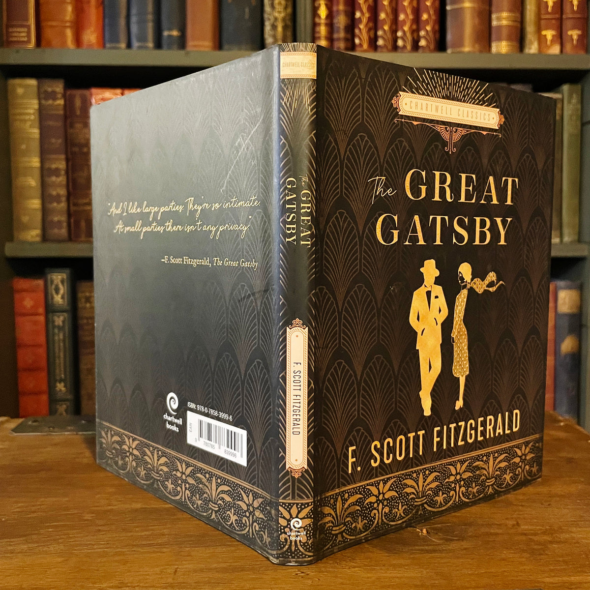 The Great Gatsby, Collectible Hardcover Classic with Dust Jacket
