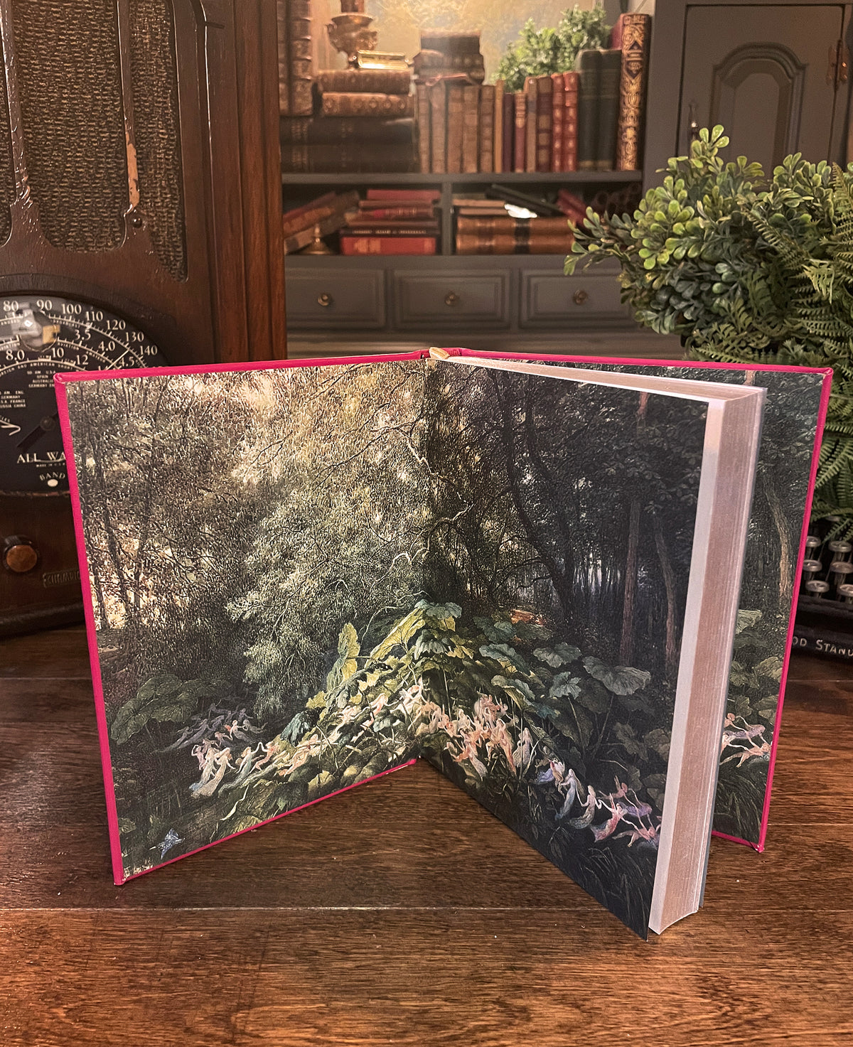 Grimm’s Fairy Tales, Collectible Hardcover Classic, Bonded Leather with Classic Illustrations, Gilded Pages, and Ribbon Marker