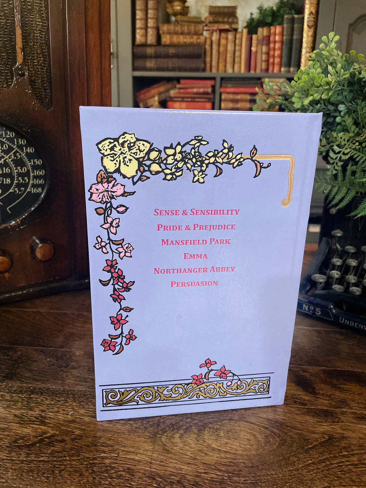 Jane Austen, The Complete Novels, Collectible Hardcover Classic, Bonded Leather with Gilded Pages and Ribbon Marker