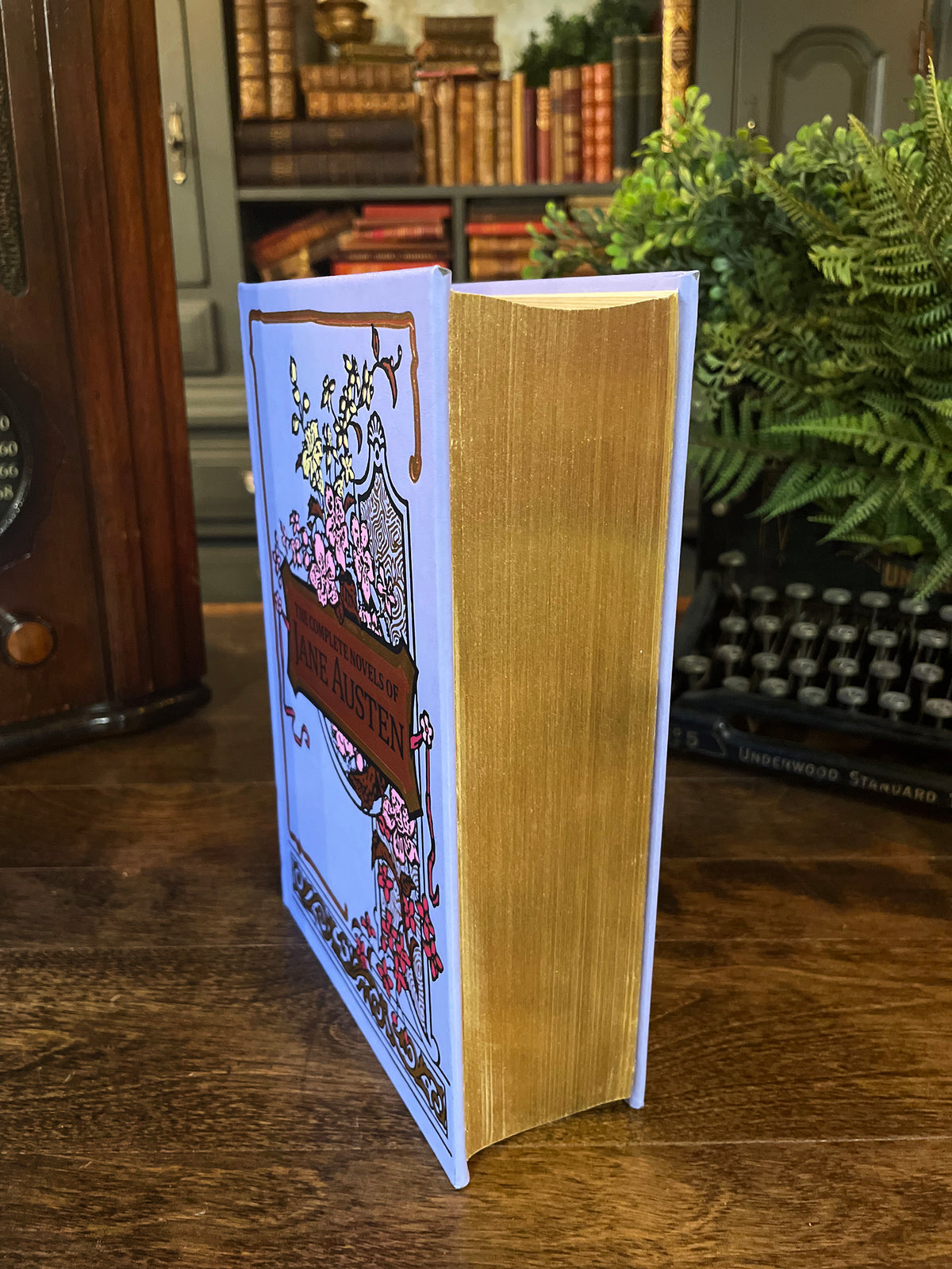 Jane Austen, The Complete Novels, Collectible Hardcover Classic, Bonded Leather with Gilded Pages and Ribbon Marker