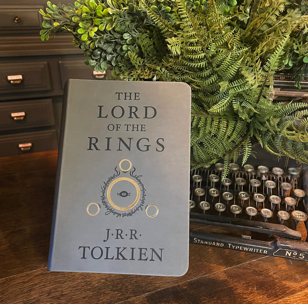 Lord of the Rings, 50th Anniversary Edition, includes all three volumes, The Fellowship of the Ring, The Two Towers, and The Return of the King