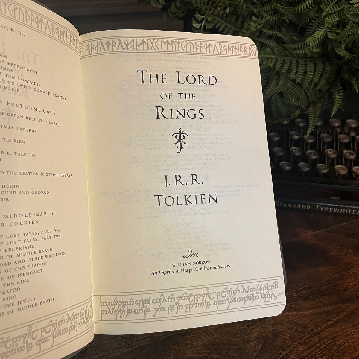 Lord of the Rings, 50th Anniversary Edition, includes all three volumes, The Fellowship of the Ring, The Two Towers, and The Return of the King