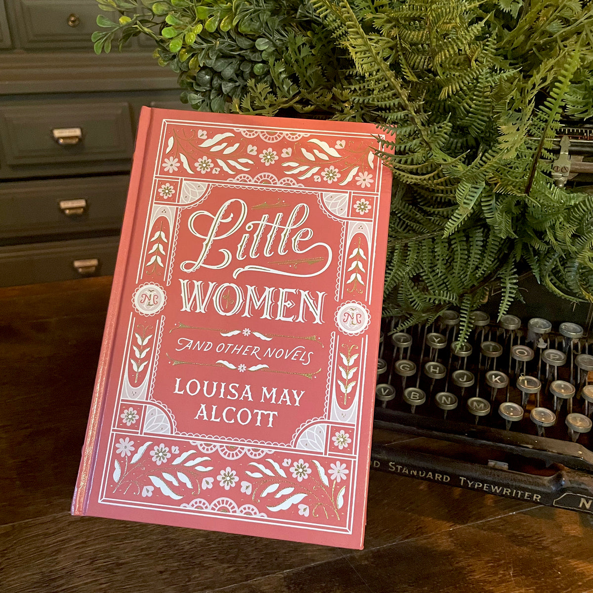 Little Women and Other Novels, Barnes & Noble Collectible Hardcover Classic, Bonded Leather with Gilded Pages and Ribbon Marker
