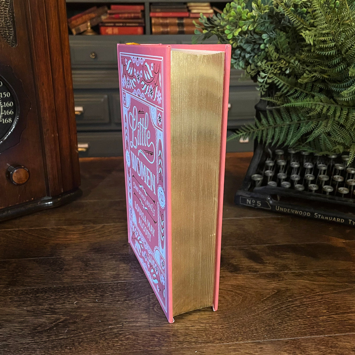 Little Women and Other Novels, Barnes & Noble Collectible Hardcover Classic, Bonded Leather with Gilded Pages and Ribbon Marker
