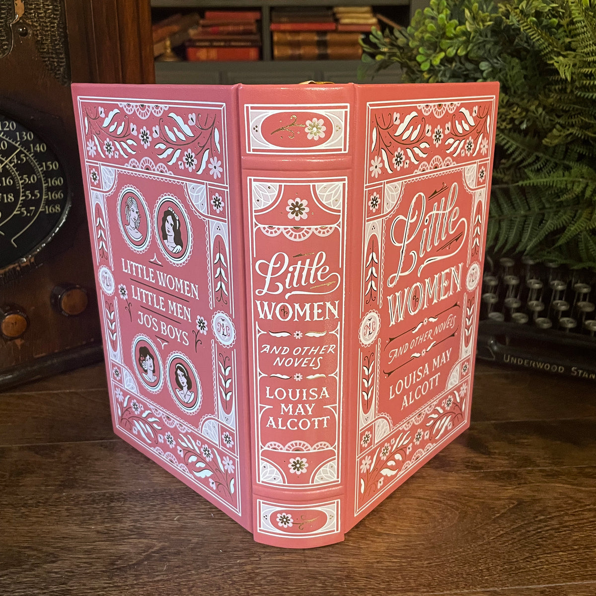 Little Women and Other Novels, Barnes & Noble Collectible Hardcover Classic, Bonded Leather with Gilded Pages and Ribbon Marker