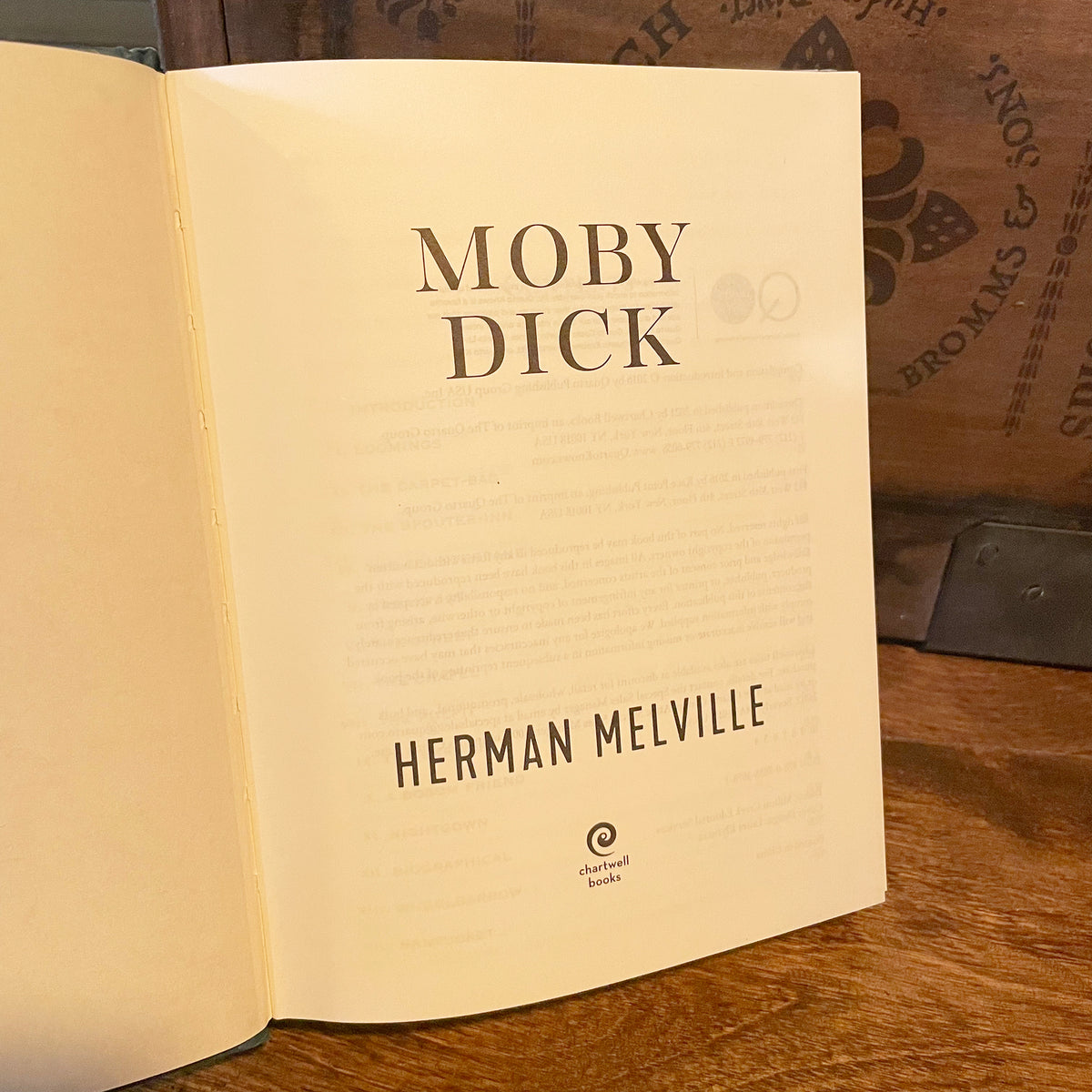 Moby Dick, Collectible Hardcover Classic with Dust Jacket
