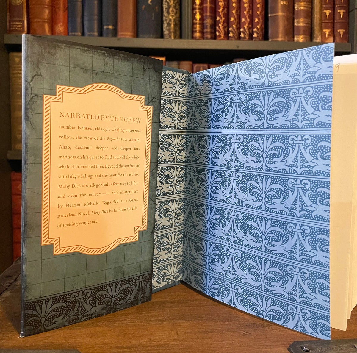 Moby Dick, Collectible Hardcover Classic with Dust Jacket