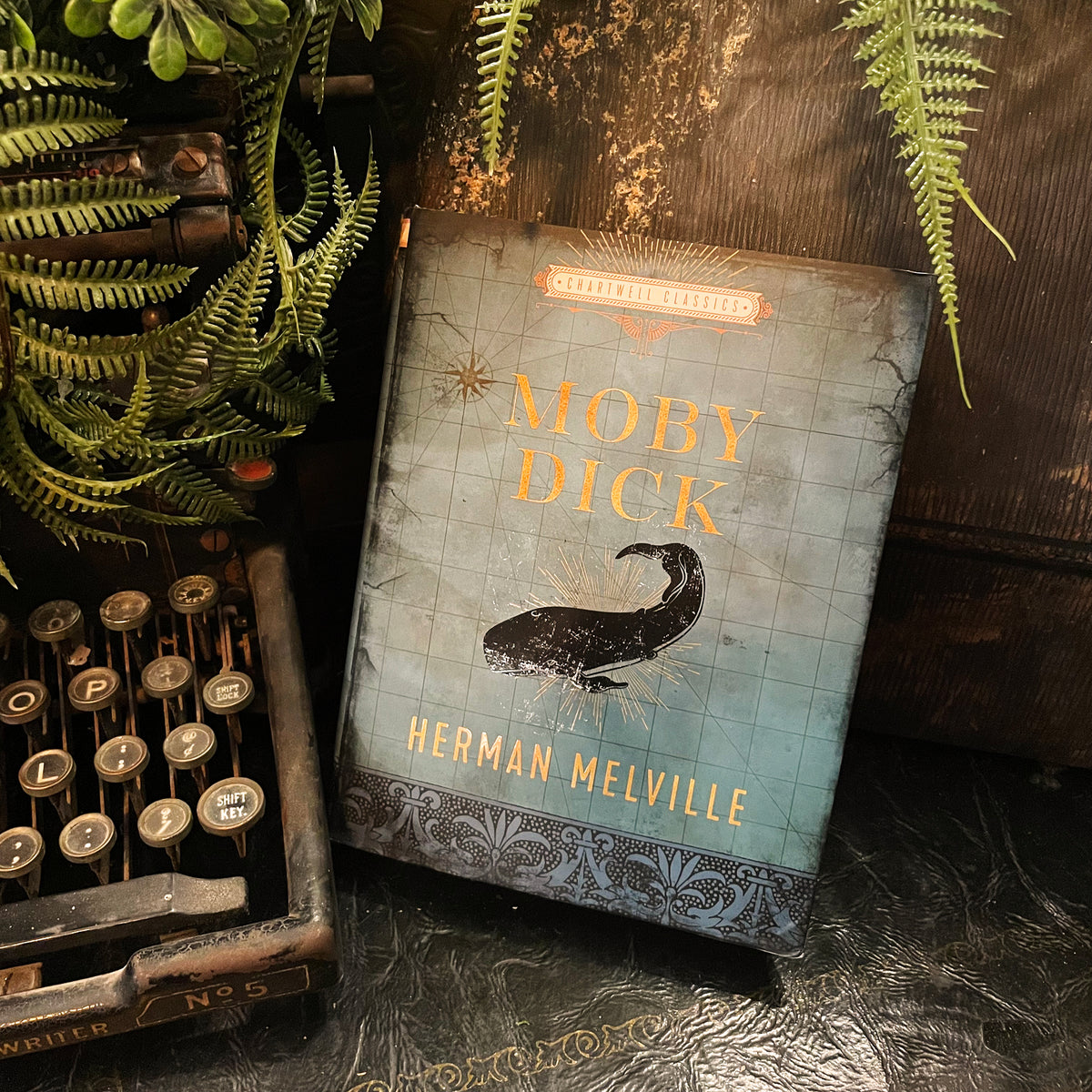 Moby Dick, Collectible Hardcover Classic with Dust Jacket