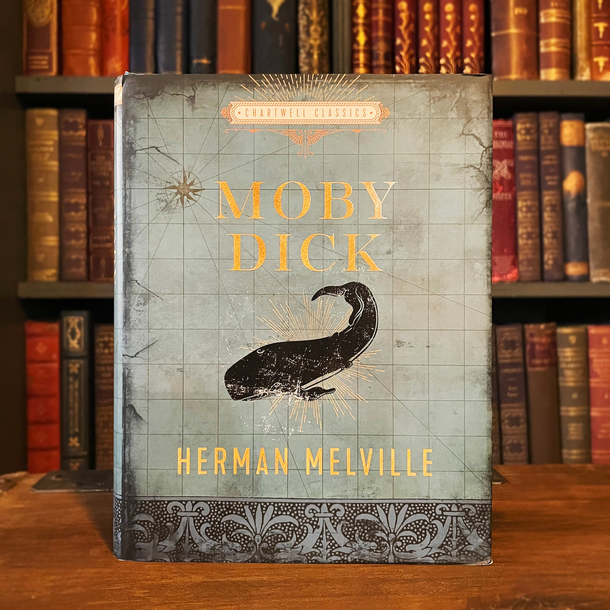 Moby Dick, Collectible Hardcover Classic with Dust Jacket