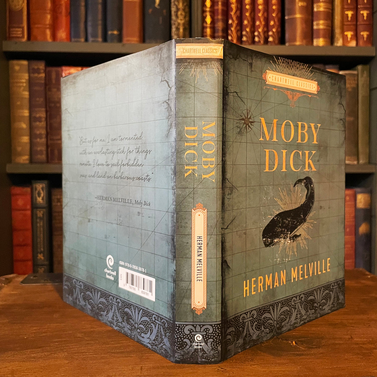 Moby Dick, Collectible Hardcover Classic with Dust Jacket
