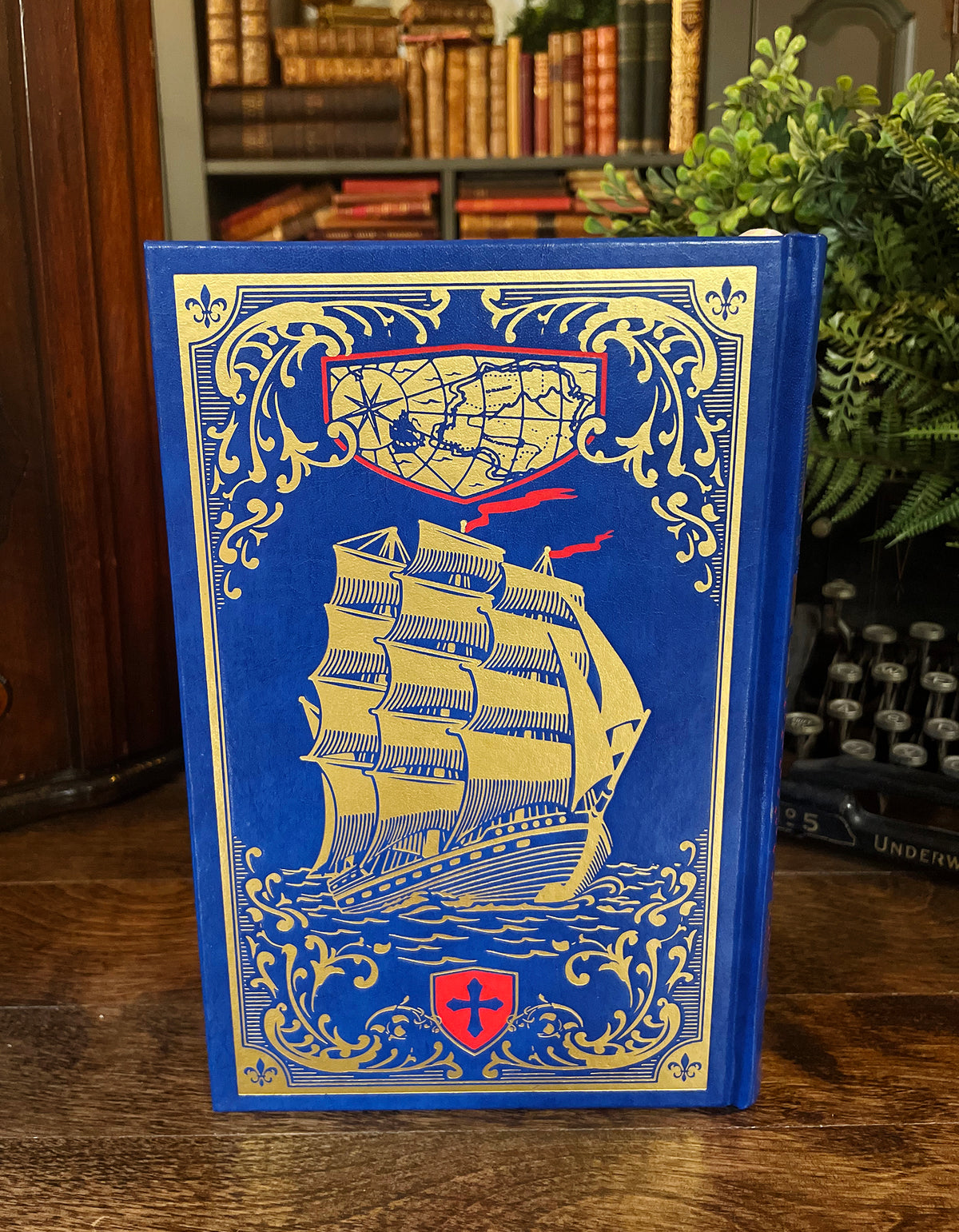 The Count of Monte Cristo, Collectible Hardcover Classic, Barns and Noble Bonded Leather with Gilded Pages and Ribbon Marker