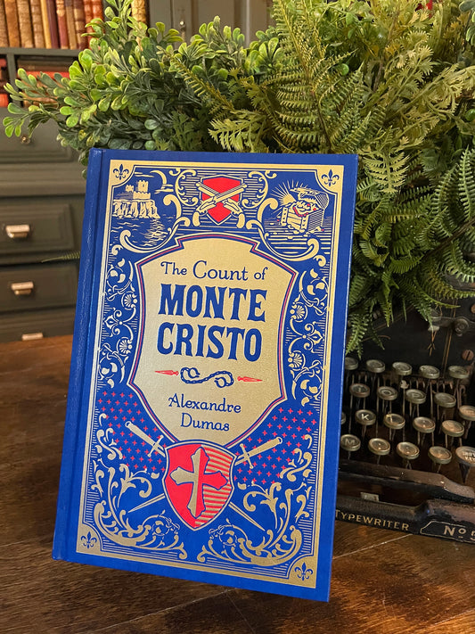 The Count of Monte Cristo, Collectible Hardcover Classic, Barns and Noble Bonded Leather with Gilded Pages and Ribbon Marker