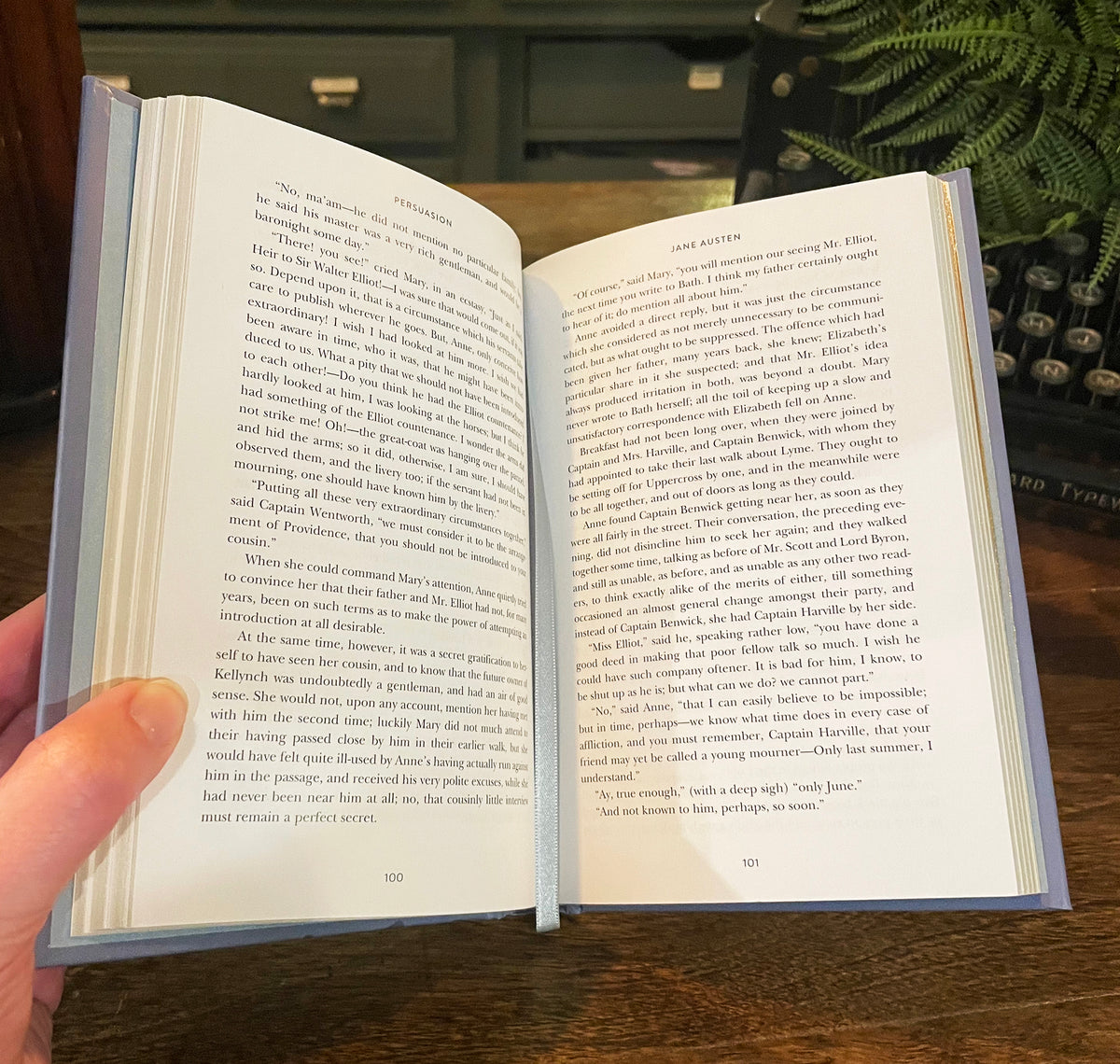 Persuasion, Collectible Hardcover Classic, Gilded Pages, and Ribbon Marker