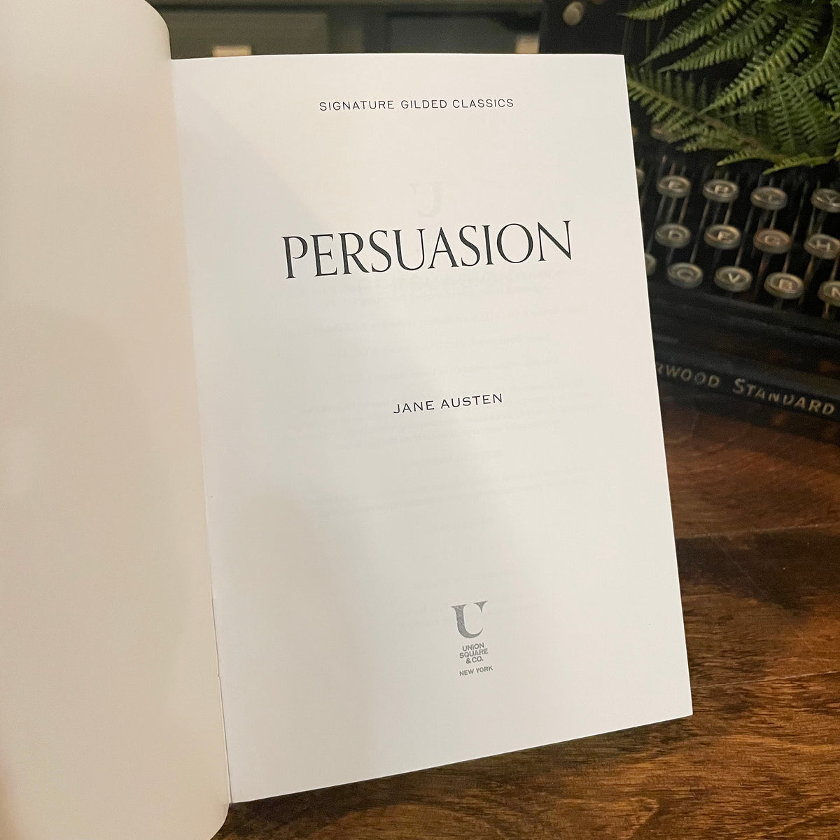 Persuasion, Collectible Hardcover Classic, Gilded Pages, and Ribbon Marker