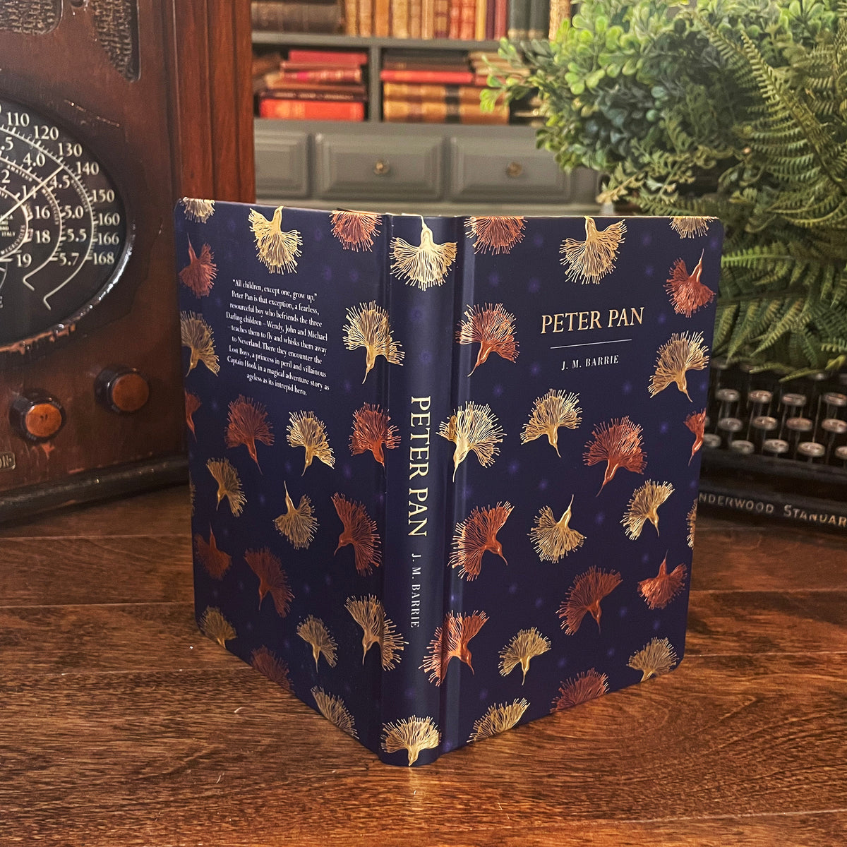 Peter Pan, Chiltern Collectible Hardcover Classic, Bonded Leather Covers, Gilded Pages, and Ribbon Marker