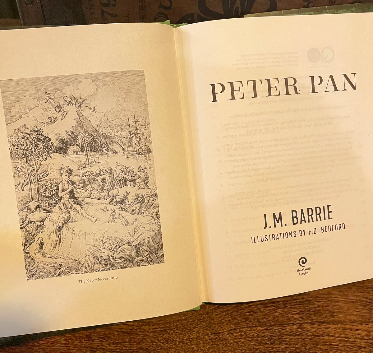 Peter Pan, Collectible Hardcover Classic with Dust Jacket