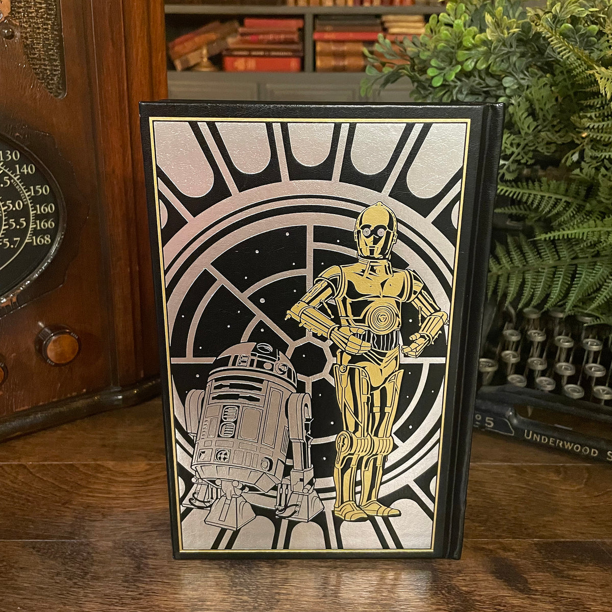 The Star Wars Trilogy, Collectible Hardcover Classic, Bonded Leather with Gilded Pages and Ribbon Marker
