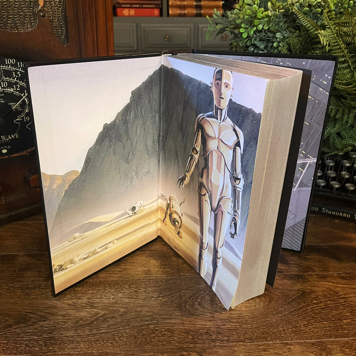 The Star Wars Trilogy, Collectible Hardcover Classic, Bonded Leather with Gilded Pages and Ribbon Marker