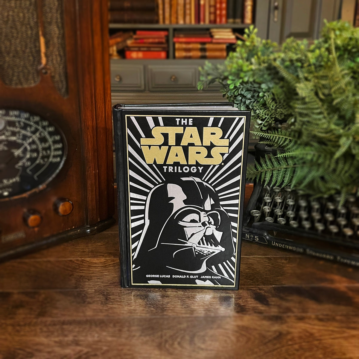 The Star Wars Trilogy, Collectible Hardcover Classic, Bonded Leather with Gilded Pages and Ribbon Marker