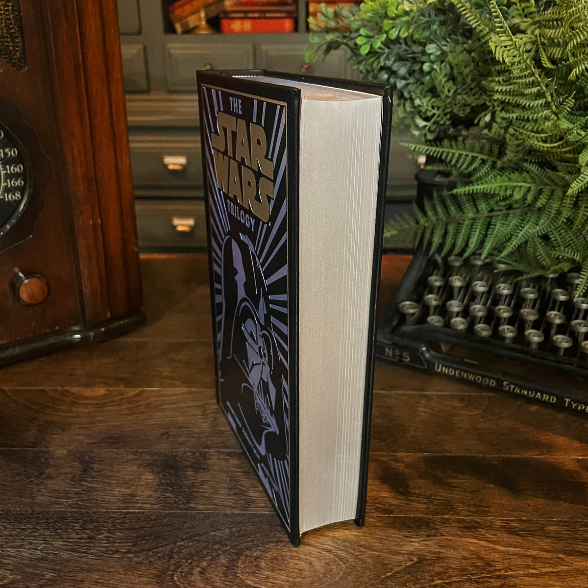 The Star Wars Trilogy, Collectible Hardcover Classic, Bonded Leather with Gilded Pages and Ribbon Marker
