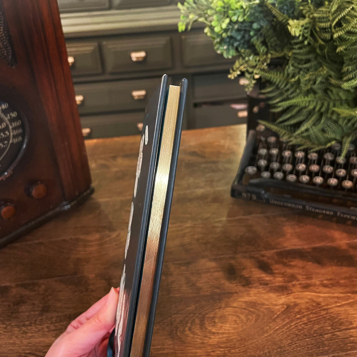 The Great Gatsby, Collectible Hardcover Classic, Gilded Pages, and Ribbon Marker
