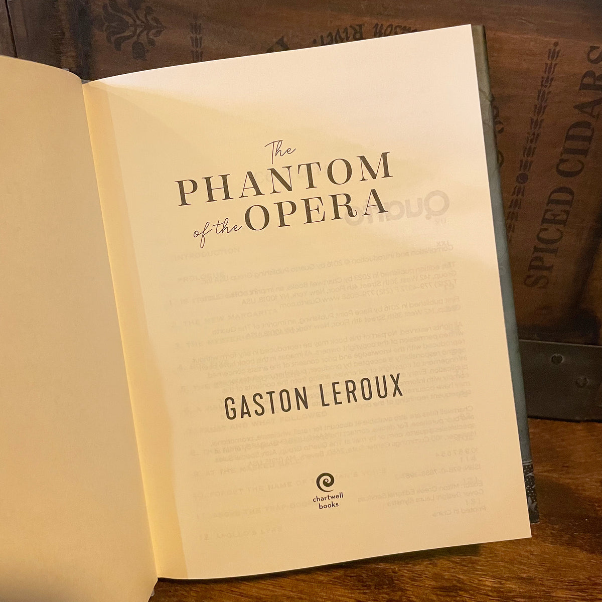 The Phantom of the Opera, Collectible Hardcover Classic with Dust Jacket