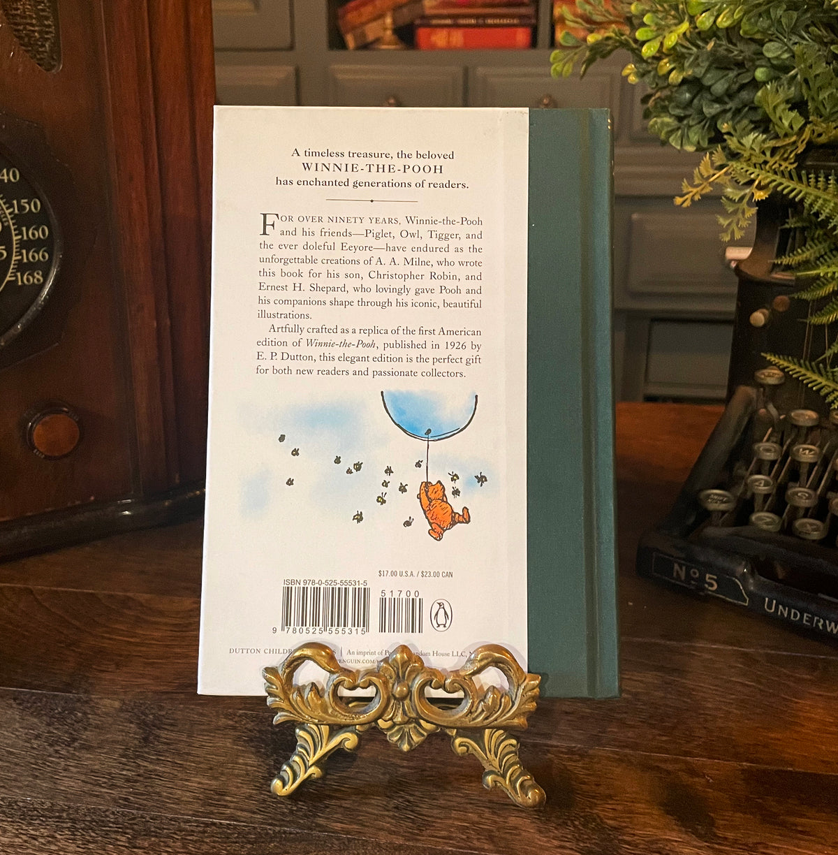 Winnie-the-Pooh, A. A. Milne, Gift Edition (Green)